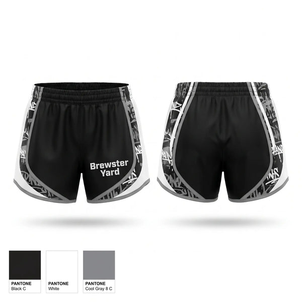 Womens Shorts, Brewster Yard, , Teamtime, Team time, sublimation, custom sports apparel, team uniforms, spirit wear, spiritwear, sports uniforms, custom shirts, team store, custom team store, fundraiser sports, apparel fundraiser