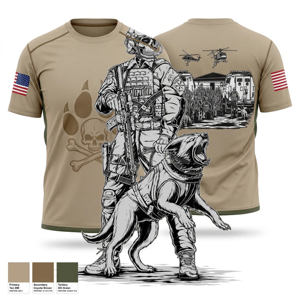 Short Sleeve Performance Shirt, 39 SFS K9, Air Force, Teamtime, Team time, sublimation, custom sports apparel, team uniforms, spirit wear, spiritwear, sports uniforms, custom shirts, team store, custom team store, fundraiser sports, apparel fundraiser