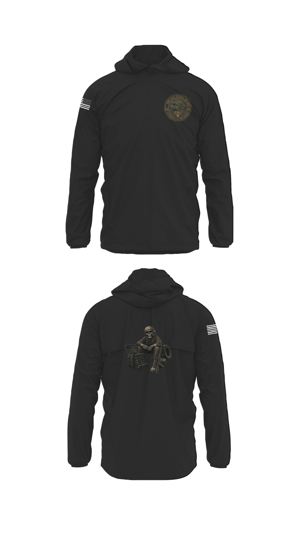 Windbreaker, ALC CLASS 26-004, Army, Teamtime, Team time, sublimation, custom sports apparel, team uniforms, spirit wear, spiritwear, sports uniforms, custom shirts, team store, custom team store, fundraiser sports, apparel fundraiser