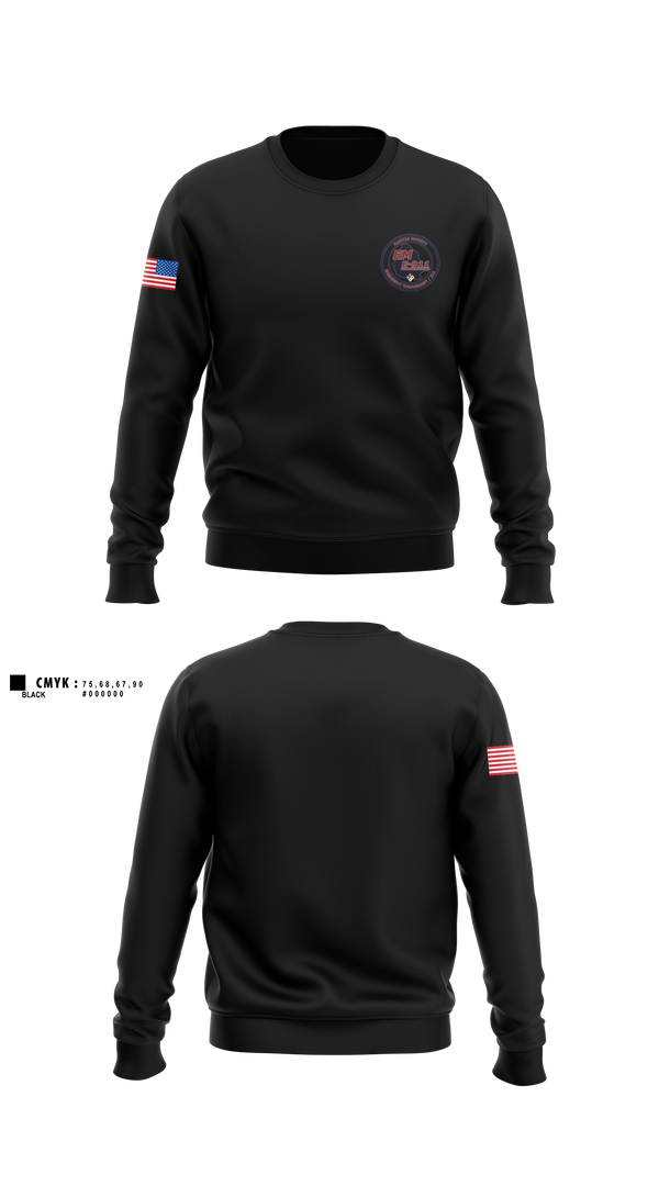 Crew Neck Sweatshirt, Martin county EM/911, Fire Department, Teamtime, Team time, sublimation, custom sports apparel, team uniforms, spirit wear, spiritwear, sports uniforms, custom shirts, team store, custom team store, fundraiser sports, apparel fundraiser