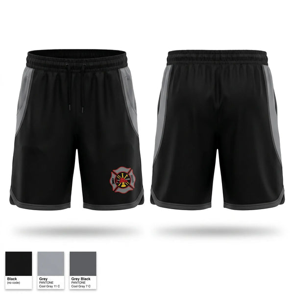 Athletic Shorts With Pockets, Atmore Fire Department, Fire Department, Teamtime, Team time, sublimation, custom sports apparel, team uniforms, spirit wear, spiritwear, sports uniforms, custom shirts, team store, custom team store, fundraiser sports, apparel fundraiser