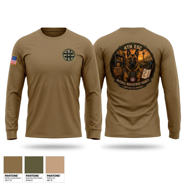 Long Sleeve Performance Shirt, 4th ESC, Army, Teamtime, Team time, sublimation, custom sports apparel, team uniforms, spirit wear, spiritwear, sports uniforms, custom shirts, team store, custom team store, fundraiser sports, apparel fundraiser