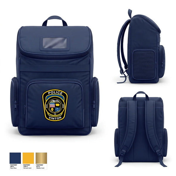 Gear Bag, Vinton Police Department, Police, Teamtime, Team time, sublimation, custom sports apparel, team uniforms, spirit wear, spiritwear, sports uniforms, custom shirts, team store, custom team store, fundraiser sports, apparel fundraiser