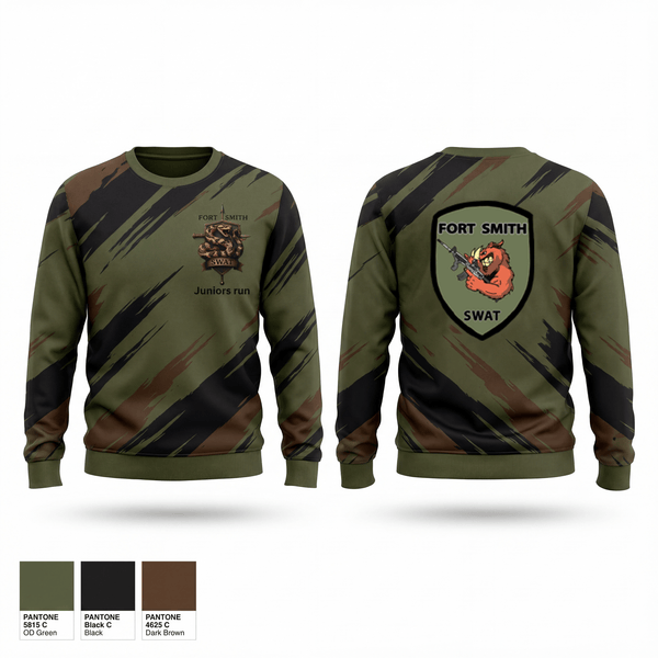 Crew Neck Sweatshirt, Juniors run, Track & Field, Teamtime, Team time, sublimation, custom sports apparel, team uniforms, spirit wear, spiritwear, sports uniforms, custom shirts, team store, custom team store, fundraiser sports, apparel fundraiser