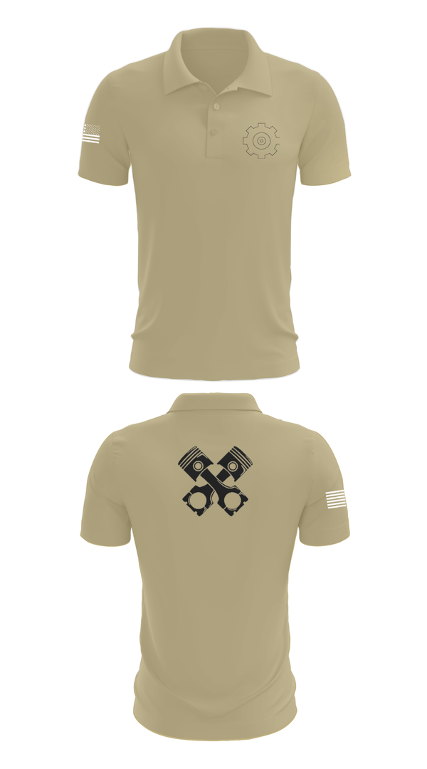 Short Sleeve Performance Polo, ENGINEMEN, , Teamtime, Team time, sublimation, custom sports apparel, team uniforms, spirit wear, spiritwear, sports uniforms, custom shirts, team store, custom team store, fundraiser sports, apparel fundraiser