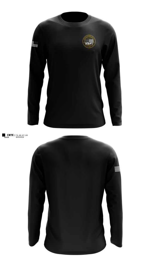Long Sleeve Performance Shirt, Berkshire RECC, Police, Teamtime, Team time, sublimation, custom sports apparel, team uniforms, spirit wear, spiritwear, sports uniforms, custom shirts, team store, custom team store, fundraiser sports, apparel fundraiser