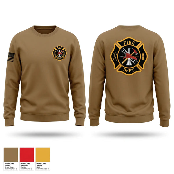 Crew Neck Sweatshirt, Union Fire Department, Fire Department, Teamtime, Team time, sublimation, custom sports apparel, team uniforms, spirit wear, spiritwear, sports uniforms, custom shirts, team store, custom team store, fundraiser sports, apparel fundraiser