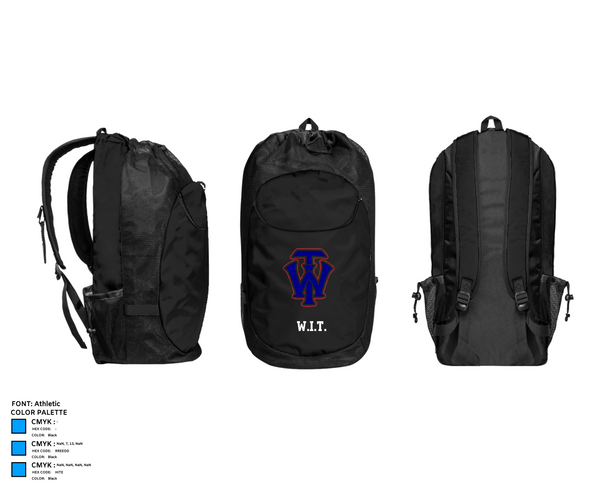 Gear Bag, W.I.T., Softball, Teamtime, Team time, sublimation, custom sports apparel, team uniforms, spirit wear, spiritwear, sports uniforms, custom shirts, team store, custom team store, fundraiser sports, apparel fundraiser