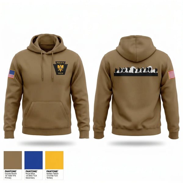 Hoodie, Pride of Pa, Army, Teamtime, Team time, sublimation, custom sports apparel, team uniforms, spirit wear, spiritwear, sports uniforms, custom shirts, team store, custom team store, fundraiser sports, apparel fundraiser