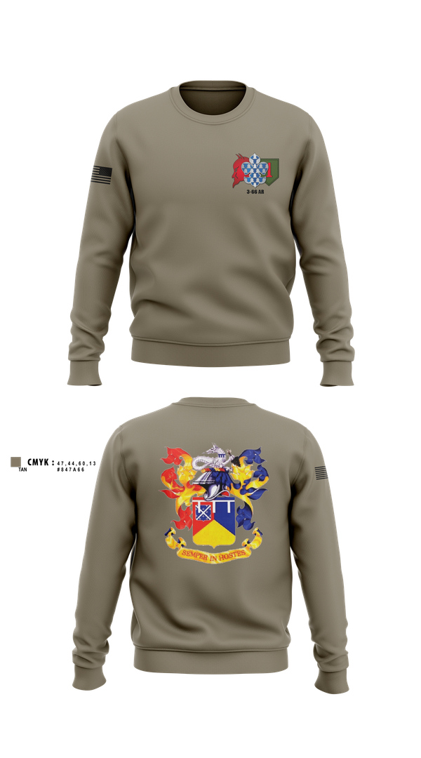 Crew Neck Sweatshirt, 3-66 AR, , Teamtime, Team time, sublimation, custom sports apparel, team uniforms, spirit wear, spiritwear, sports uniforms, custom shirts, team store, custom team store, fundraiser sports, apparel fundraiser