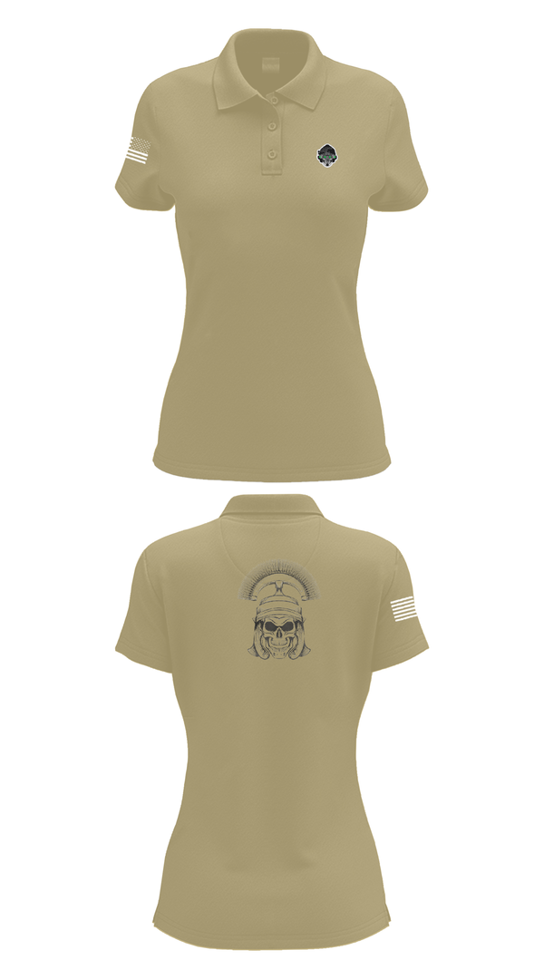 Womens Short Sleeve Performance Polo, C-CO 1-145th AR, , Teamtime, Team time, sublimation, custom sports apparel, team uniforms, spirit wear, spiritwear, sports uniforms, custom shirts, team store, custom team store, fundraiser sports, apparel fundraiser