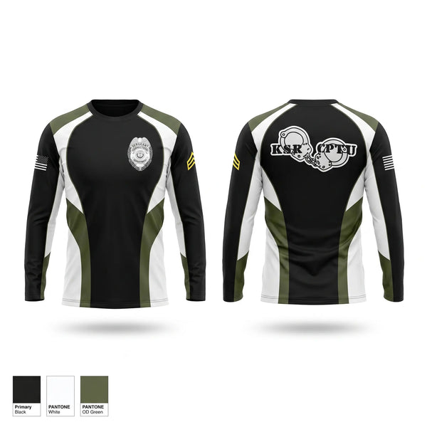 Long Sleeve Performance Shirt, KYDOC, Police, Teamtime, Team time, sublimation, custom sports apparel, team uniforms, spirit wear, spiritwear, sports uniforms, custom shirts, team store, custom team store, fundraiser sports, apparel fundraiser