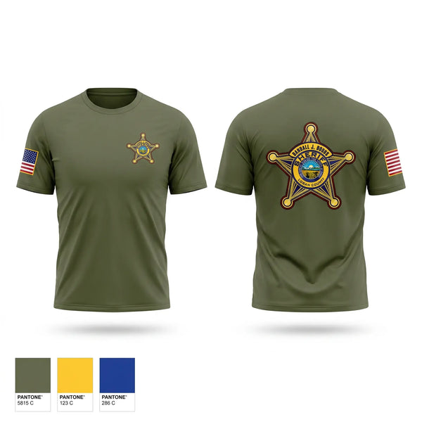 Short Sleeve Performance Shirt, LOGAN COUNTY SHERIFFS OFFICE, Police, Teamtime, Team time, sublimation, custom sports apparel, team uniforms, spirit wear, spiritwear, sports uniforms, custom shirts, team store, custom team store, fundraiser sports, apparel fundraiser