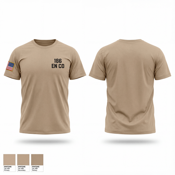Old School Cotton Feel Shirt, 186 en co, National Guard, Teamtime, Team time, sublimation, custom sports apparel, team uniforms, spirit wear, spiritwear, sports uniforms, custom shirts, team store, custom team store, fundraiser sports, apparel fundraiser