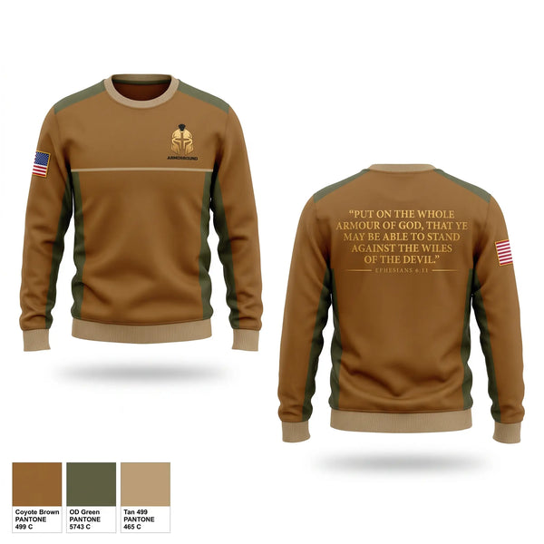 Crew Neck Sweatshirt, USCG, Coast Guard, Teamtime, Team time, sublimation, custom sports apparel, team uniforms, spirit wear, spiritwear, sports uniforms, custom shirts, team store, custom team store, fundraiser sports, apparel fundraiser