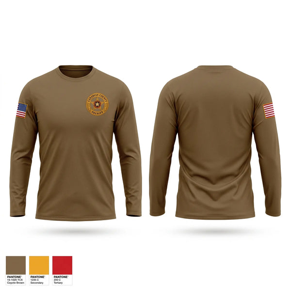 Long Sleeve Performance Shirt, Canadian County Sheriff's Office, Police, Teamtime, Team time, sublimation, custom sports apparel, team uniforms, spirit wear, spiritwear, sports uniforms, custom shirts, team store, custom team store, fundraiser sports, apparel fundraiser