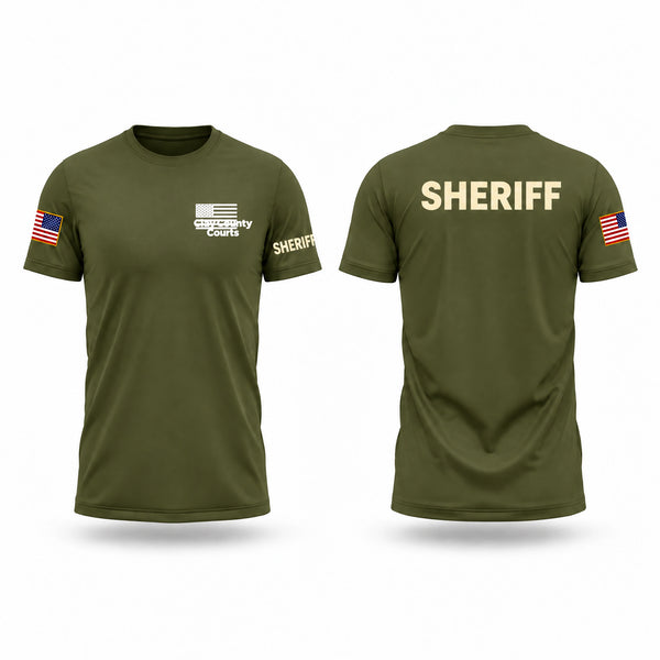Short Sleeve Performance Shirt, Clay County Courts, Police, Teamtime, Team time, sublimation, custom sports apparel, team uniforms, spirit wear, spiritwear, sports uniforms, custom shirts, team store, custom team store, fundraiser sports, apparel fundraiser