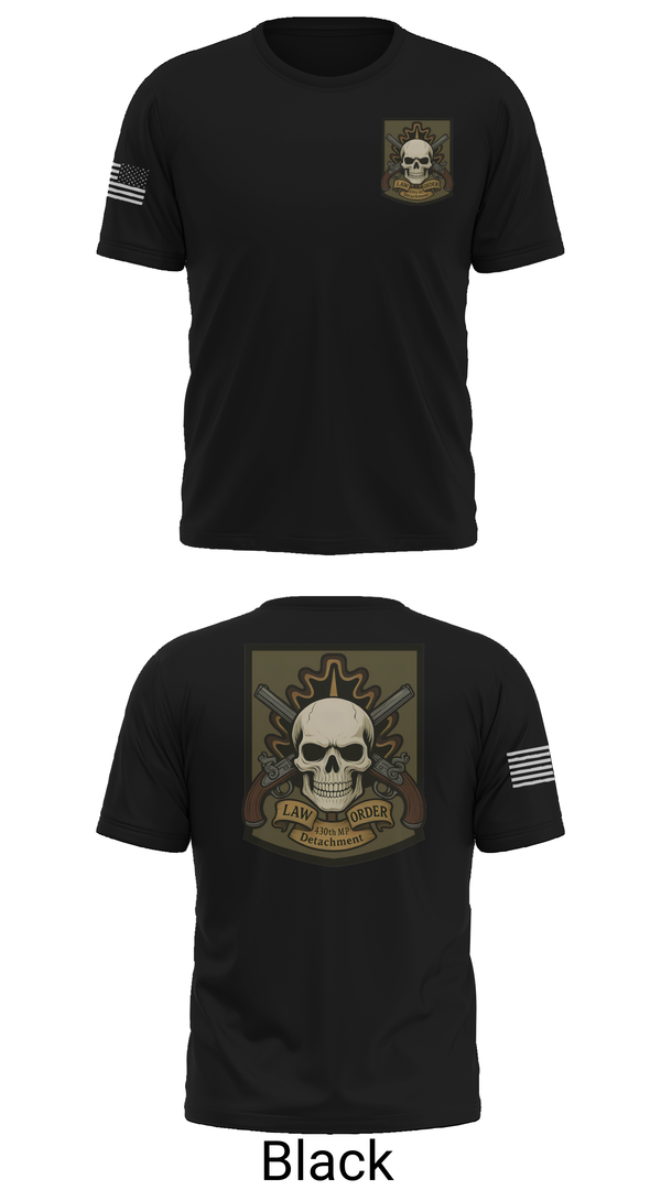 Old School Cotton Feel Shirt, 430th MP Detachment, , Teamtime, Team time, sublimation, custom sports apparel, team uniforms, spirit wear, spiritwear, sports uniforms, custom shirts, team store, custom team store, fundraiser sports, apparel fundraiser