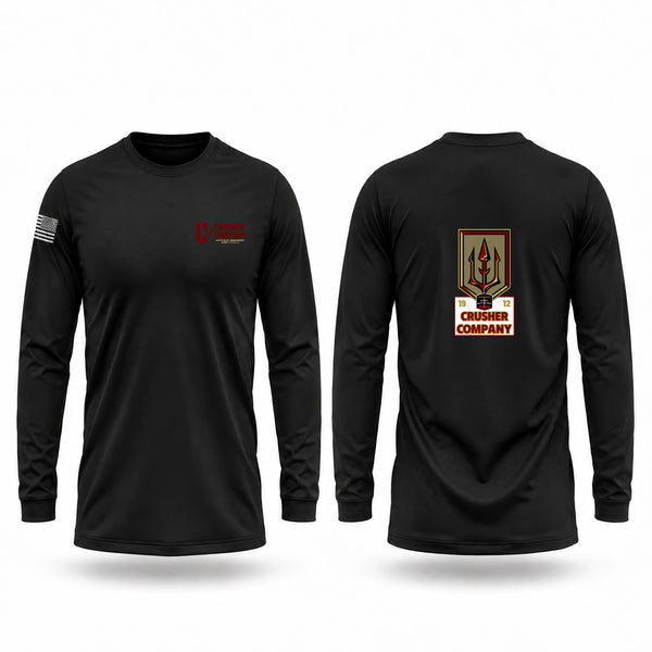 Long Sleeve Performance Shirt, Crusher Company, Army, Teamtime, Team time, sublimation, custom sports apparel, team uniforms, spirit wear, spiritwear, sports uniforms, custom shirts, team store, custom team store, fundraiser sports, apparel fundraiser
