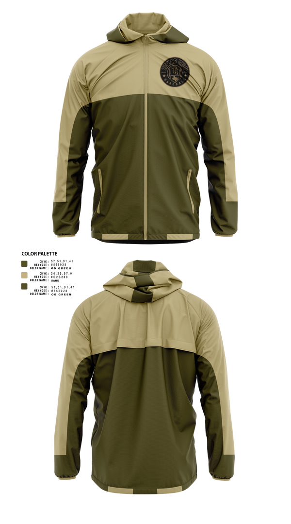 Windbreaker, Texas Iron Baseball, Baseball, Teamtime, Team time, sublimation, custom sports apparel, team uniforms, spirit wear, spiritwear, sports uniforms, custom shirts, team store, custom team store, fundraiser sports, apparel fundraiser