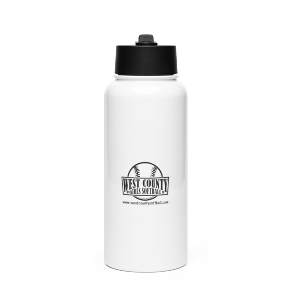 Lady Vikings 67716053 Stainless Steel Water Bottle with a Straw Lid