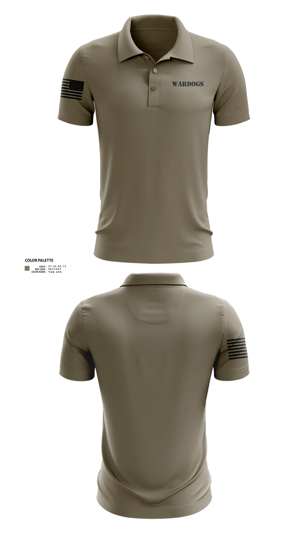 Short Sleeve Performance Polo, WARDOGSWARDOGS, Army, Teamtime, Team time, sublimation, custom sports apparel, team uniforms, spirit wear, spiritwear, sports uniforms, custom shirts, team store, custom team store, fundraiser sports, apparel fundraiser