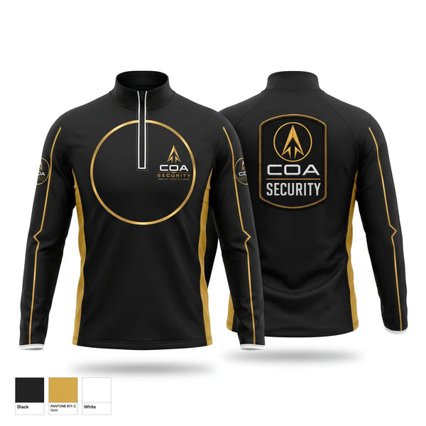 Quarter Zip Jacket, COA Operations Group, , Teamtime, Team time, sublimation, custom sports apparel, team uniforms, spirit wear, spiritwear, sports uniforms, custom shirts, team store, custom team store, fundraiser sports, apparel fundraiser