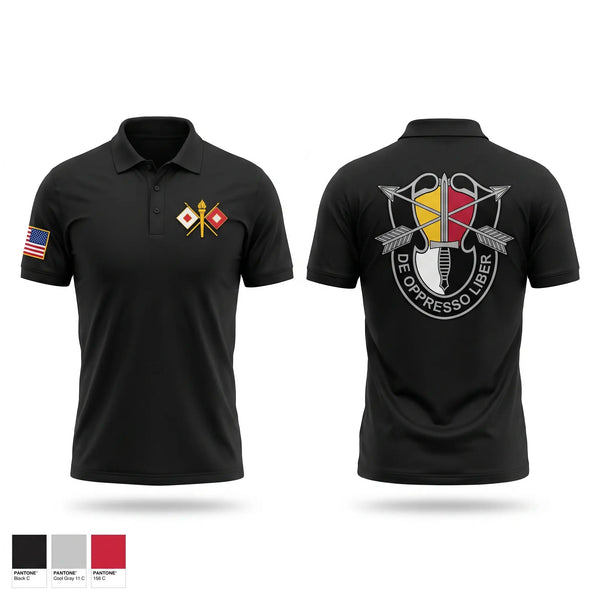 Short Sleeve Performance Polo, S6 HHC 3SFG(A), Army, Teamtime, Team time, sublimation, custom sports apparel, team uniforms, spirit wear, spiritwear, sports uniforms, custom shirts, team store, custom team store, fundraiser sports, apparel fundraiser