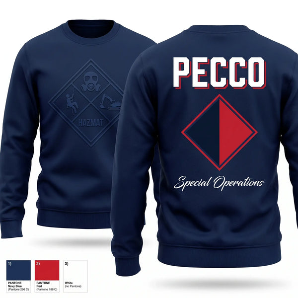 Crew Neck Sweatshirt, PECCO, , Teamtime, Team time, sublimation, custom sports apparel, team uniforms, spirit wear, spiritwear, sports uniforms, custom shirts, team store, custom team store, fundraiser sports, apparel fundraiser