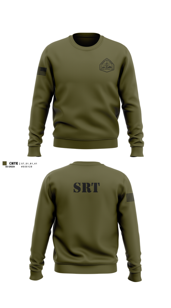 Crew Neck Sweatshirt, Denver Special Response Team, Police, Teamtime, Team time, sublimation, custom sports apparel, team uniforms, spirit wear, spiritwear, sports uniforms, custom shirts, team store, custom team store, fundraiser sports, apparel fundraiser