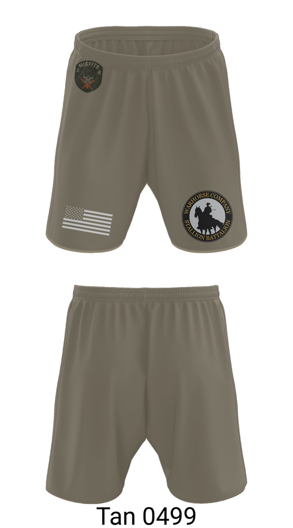 Athletic Shorts With Pockets, 2-8 Cav, HHC, Medic Platoon, , Teamtime, Team time, sublimation, custom sports apparel, team uniforms, spirit wear, spiritwear, sports uniforms, custom shirts, team store, custom team store, fundraiser sports, apparel fundraiser