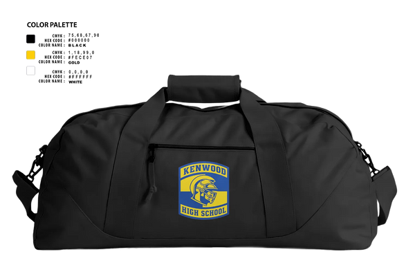 Duffle Bag, The Black Knights, , Teamtime, Team time, sublimation, custom sports apparel, team uniforms, spirit wear, spiritwear, sports uniforms, custom shirts, team store, custom team store, fundraiser sports, apparel fundraiser