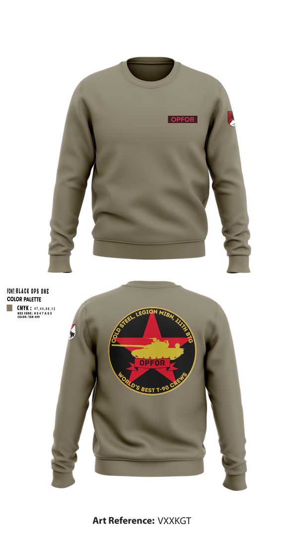 Crew Neck Sweatshirt, Cold Steel, 1/11 ACR, , Teamtime, Team time, sublimation, custom sports apparel, team uniforms, spirit wear, spiritwear, sports uniforms, custom shirts, team store, custom team store, fundraiser sports, apparel fundraiser