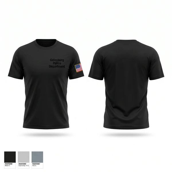 Short Sleeve Performance Shirt, Galesburg Police Department, Police, Teamtime, Team time, sublimation, custom sports apparel, team uniforms, spirit wear, spiritwear, sports uniforms, custom shirts, team store, custom team store, fundraiser sports, apparel fundraiser