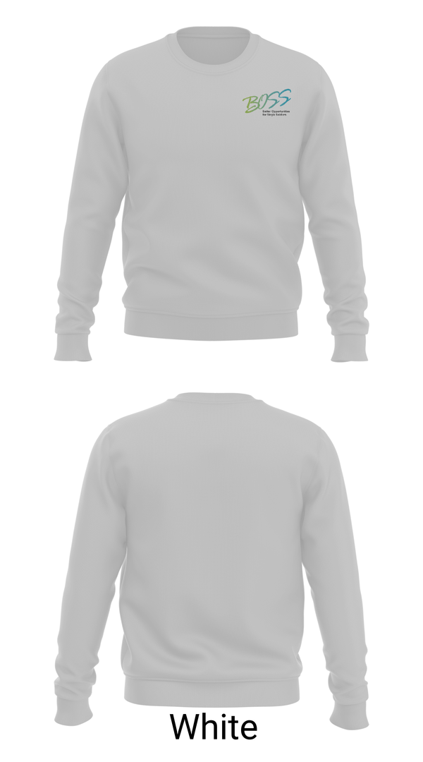 Crew Neck Sweatshirt, Fort Riley BOSS, Army, Teamtime, Team time, sublimation, custom sports apparel, team uniforms, spirit wear, spiritwear, sports uniforms, custom shirts, team store, custom team store, fundraiser sports, apparel fundraiser