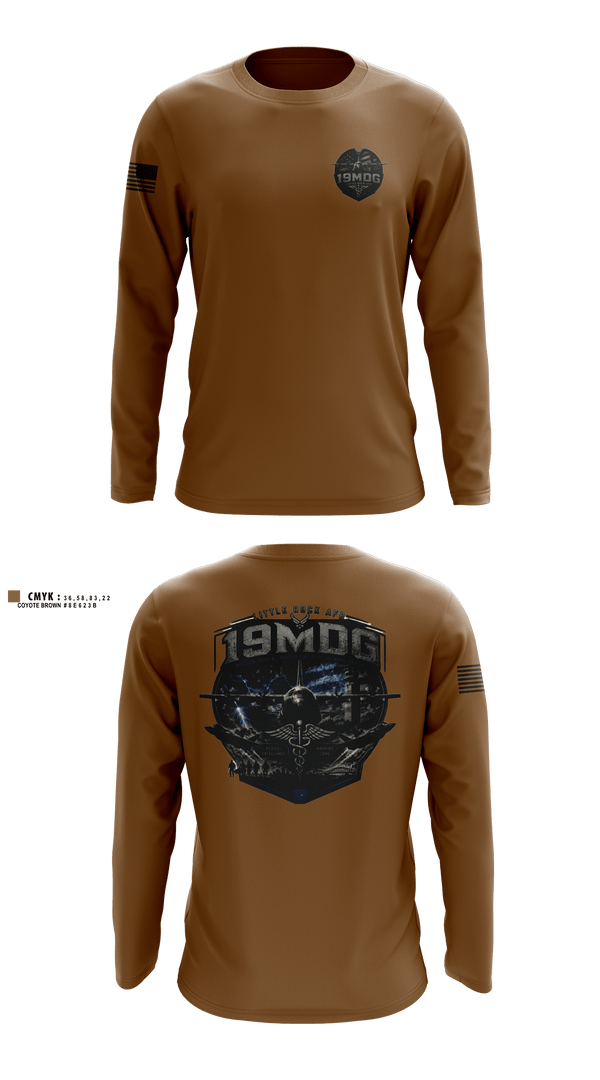 Long Sleeve Performance Shirt, 19MDG, EMS/EMT, Teamtime, Team time, sublimation, custom sports apparel, team uniforms, spirit wear, spiritwear, sports uniforms, custom shirts, team store, custom team store, fundraiser sports, apparel fundraiser