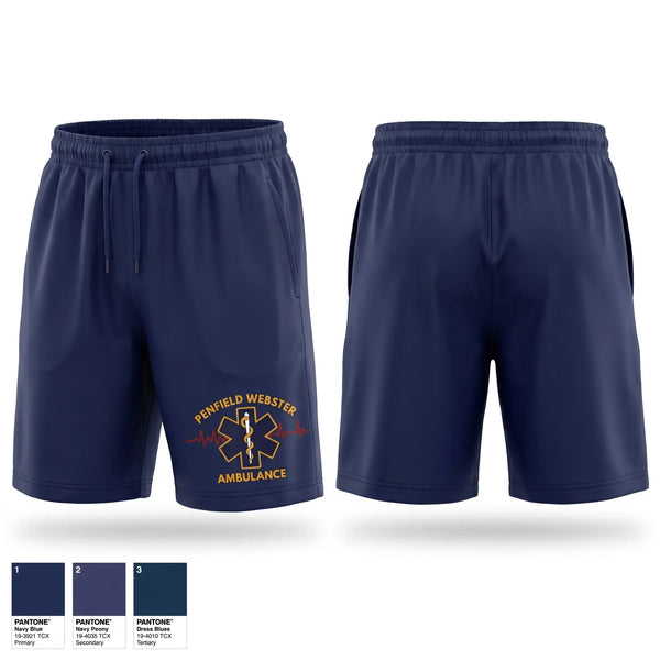 Athletic Shorts With Pockets, Penfield Webster EMS, EMS/EMT, Teamtime, Team time, sublimation, custom sports apparel, team uniforms, spirit wear, spiritwear, sports uniforms, custom shirts, team store, custom team store, fundraiser sports, apparel fundraiser