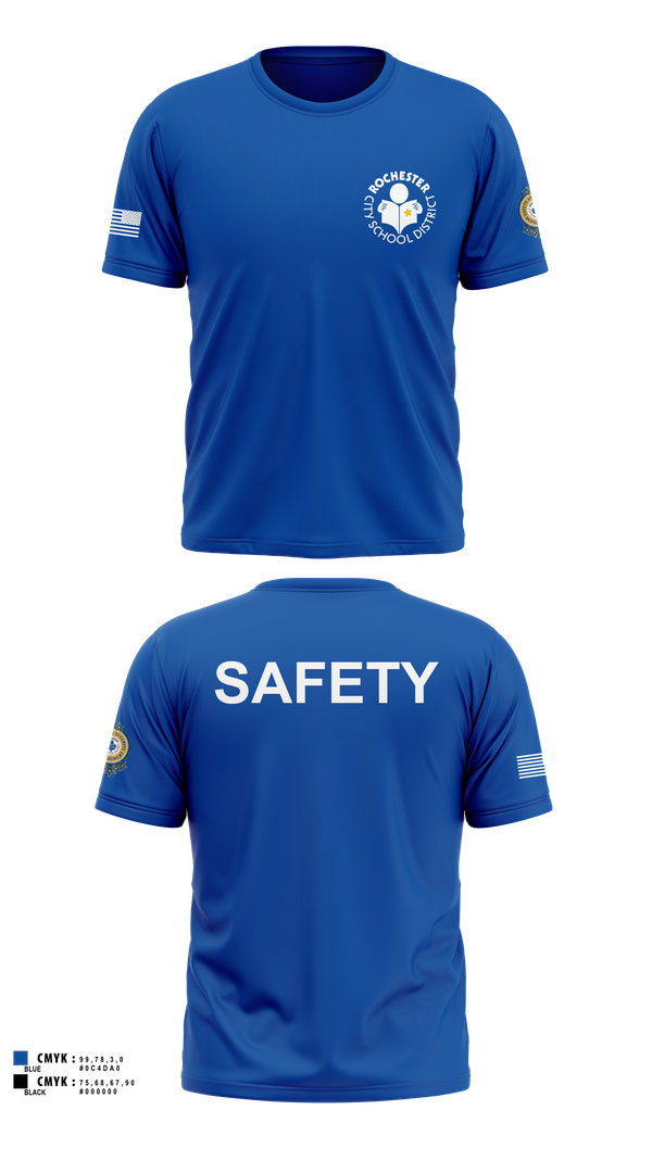 Short Sleeve Performance Shirt, RCSD ROCHESTER NY, Police, Teamtime, Team time, sublimation, custom sports apparel, team uniforms, spirit wear, spiritwear, sports uniforms, custom shirts, team store, custom team store, fundraiser sports, apparel fundraiser