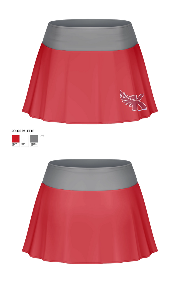 Skort, Red Raiders, Cheer, Teamtime, Team time, sublimation, custom sports apparel, team uniforms, spirit wear, spiritwear, sports uniforms, custom shirts, team store, custom team store, fundraiser sports, apparel fundraiser
