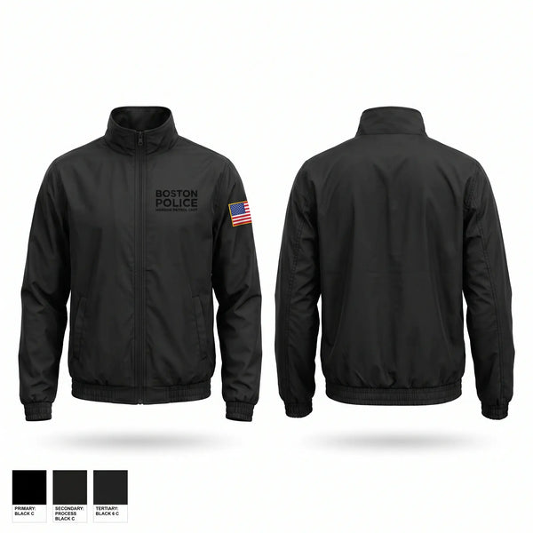 Windbreaker, Boston Police Harbor Patrol Unit, Police, Teamtime, Team time, sublimation, custom sports apparel, team uniforms, spirit wear, spiritwear, sports uniforms, custom shirts, team store, custom team store, fundraiser sports, apparel fundraiser