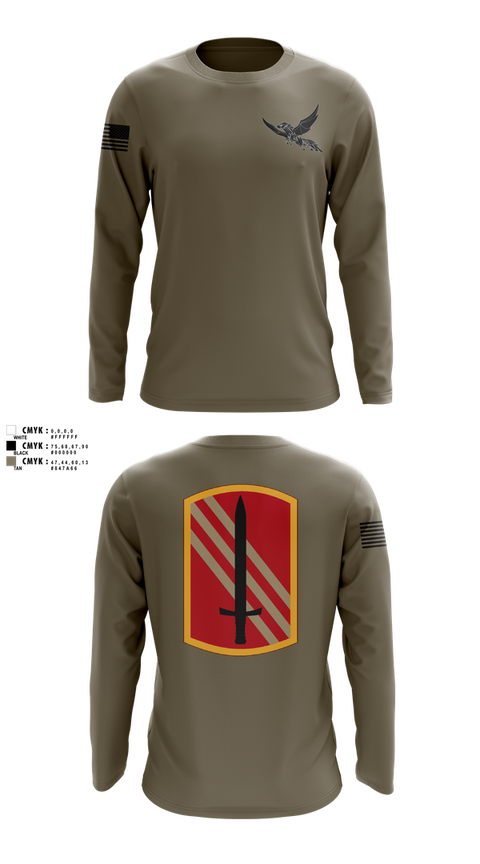 Long Sleeve Performance Shirt, 196th BDE SIG CO, , Teamtime, Team time, sublimation, custom sports apparel, team uniforms, spirit wear, spiritwear, sports uniforms, custom shirts, team store, custom team store, fundraiser sports, apparel fundraiser