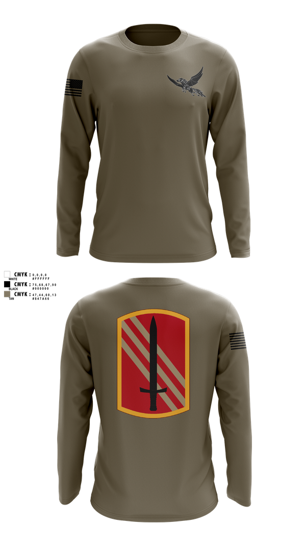 Long Sleeve Performance Shirt, 196th BDE SIG CO, , Teamtime, Team time, sublimation, custom sports apparel, team uniforms, spirit wear, spiritwear, sports uniforms, custom shirts, team store, custom team store, fundraiser sports, apparel fundraiser