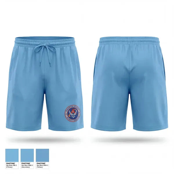 Athletic Shorts With Pockets, Pinkerton Academy AFJROTC, Air Force, Teamtime, Team time, sublimation, custom sports apparel, team uniforms, spirit wear, spiritwear, sports uniforms, custom shirts, team store, custom team store, fundraiser sports, apparel fundraiser