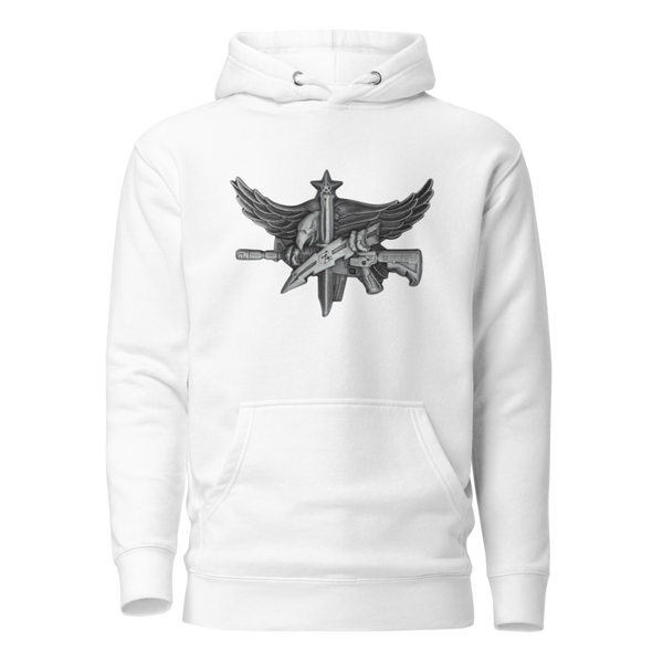Unisex Hoodie - 1 - White