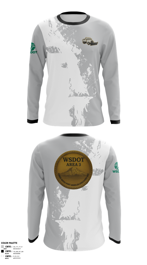 Long Sleeve Performance Shirt, WSDOT, , Teamtime, Team time, sublimation, custom sports apparel, team uniforms, spirit wear, spiritwear, sports uniforms, custom shirts, team store, custom team store, fundraiser sports, apparel fundraiser