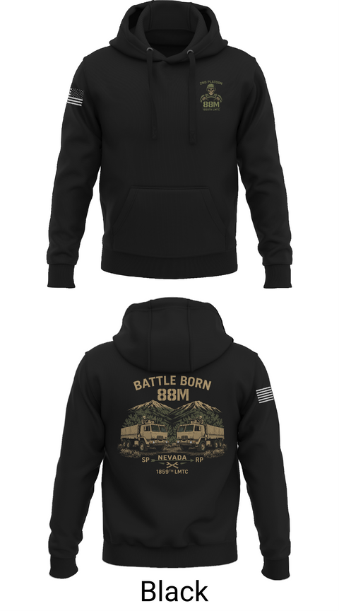 Hoodie, 1859th LMTC, National Guard, Teamtime, Team time, sublimation, custom sports apparel, team uniforms, spirit wear, spiritwear, sports uniforms, custom shirts, team store, custom team store, fundraiser sports, apparel fundraiser