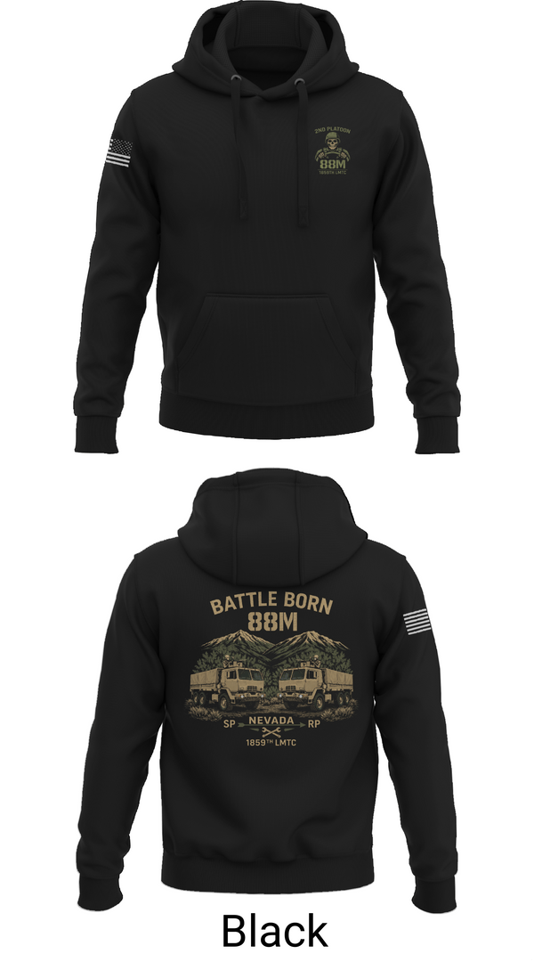 Hoodie, 1859th LMTC, National Guard, Teamtime, Team time, sublimation, custom sports apparel, team uniforms, spirit wear, spiritwear, sports uniforms, custom shirts, team store, custom team store, fundraiser sports, apparel fundraiser