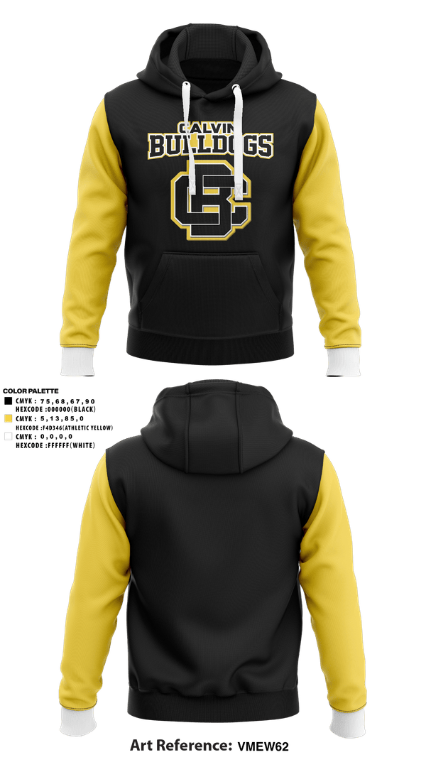 Hoodie, Calvin Bulldogs, Baseball, Teamtime, Team time, sublimation, custom sports apparel, team uniforms, spirit wear, spiritwear, sports uniforms, custom shirts, team store, custom team store, fundraiser sports, apparel fundraiser