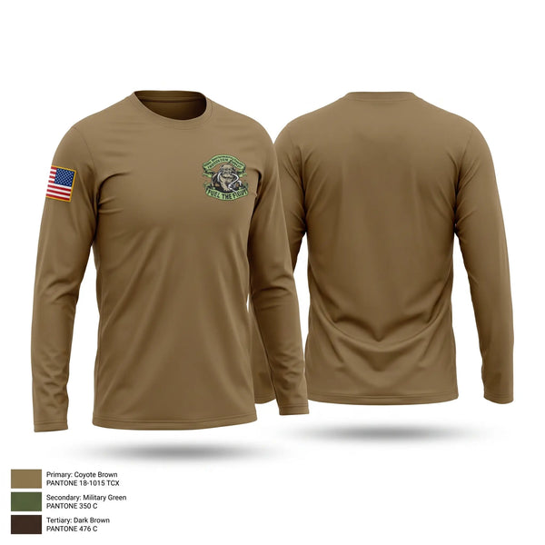 Long Sleeve Performance Shirt, 439th Quartermaster, Army, Teamtime, Team time, sublimation, custom sports apparel, team uniforms, spirit wear, spiritwear, sports uniforms, custom shirts, team store, custom team store, fundraiser sports, apparel fundraiser