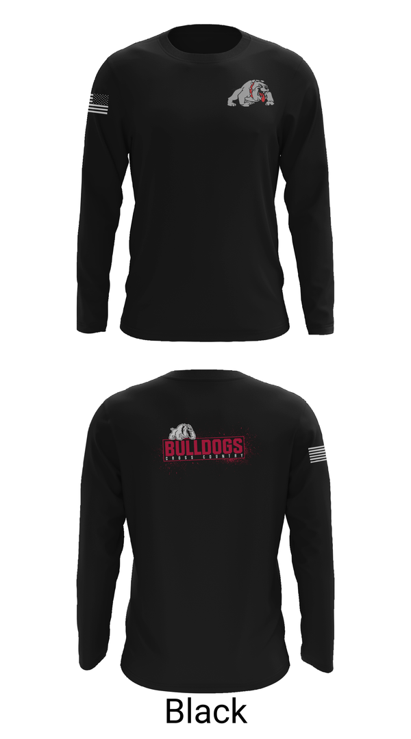 Long Sleeve Performance Shirt, Quinter XC, Cross Country, Teamtime, Team time, sublimation, custom sports apparel, team uniforms, spirit wear, spiritwear, sports uniforms, custom shirts, team store, custom team store, fundraiser sports, apparel fundraiser